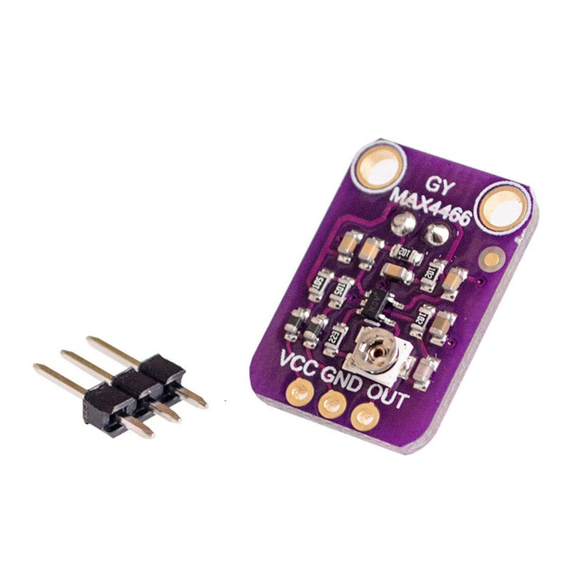 NOYITO MAX4466 Electret Microphone Amplifier Adjustable Gain (Pack of 2) - Image 4